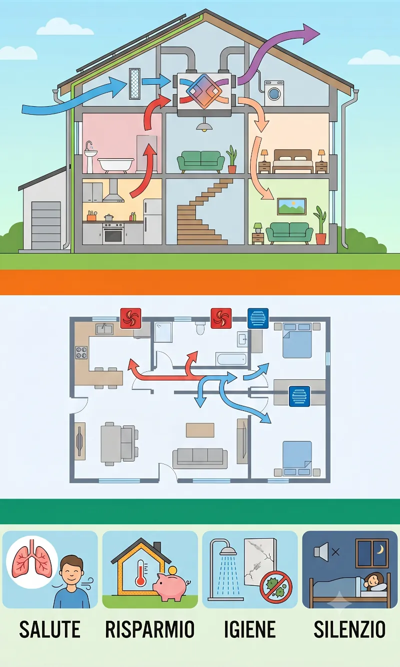 ventilazione meccanica controllata
